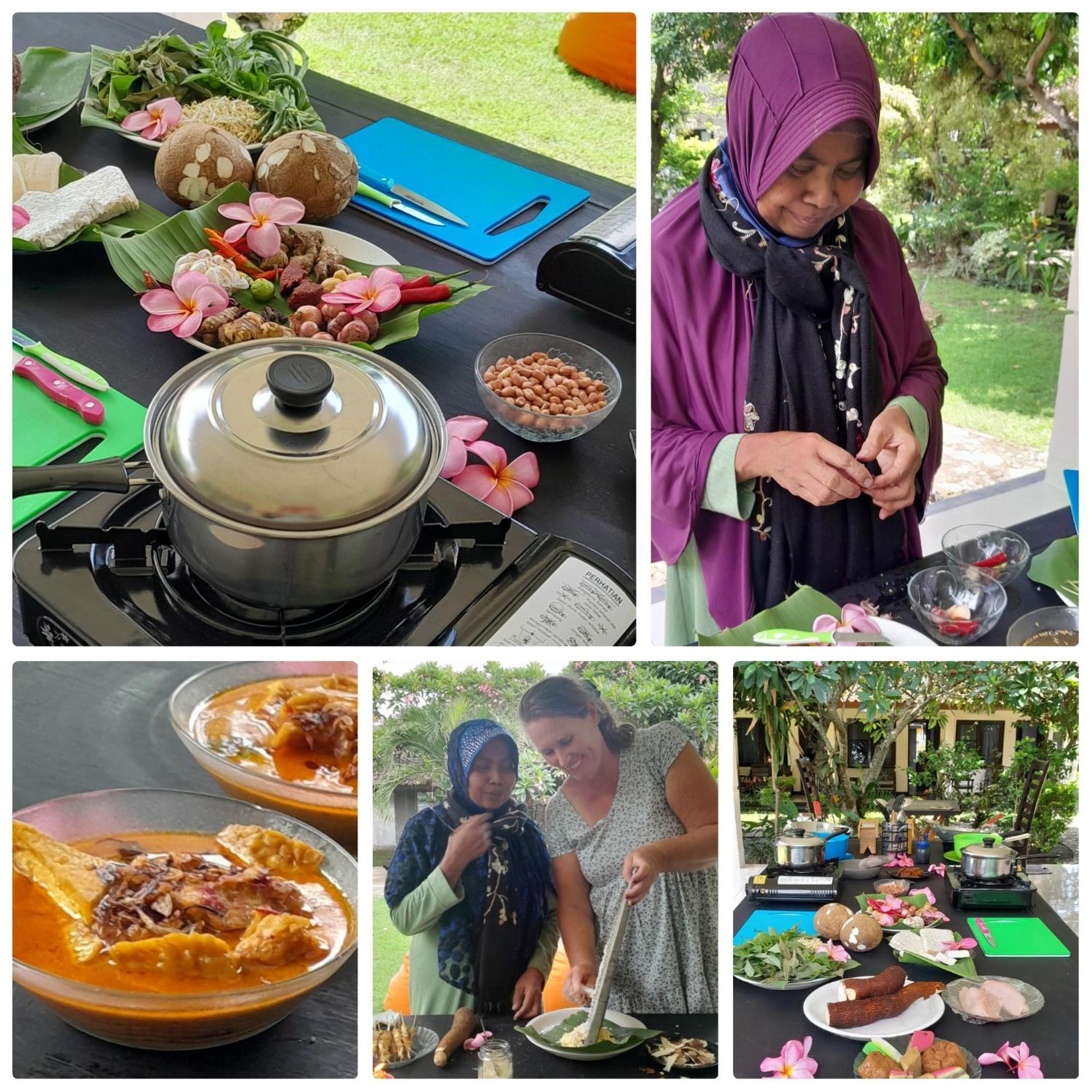 Indah Homestay And Cooking Classes Senggigi Eksteriør bilde